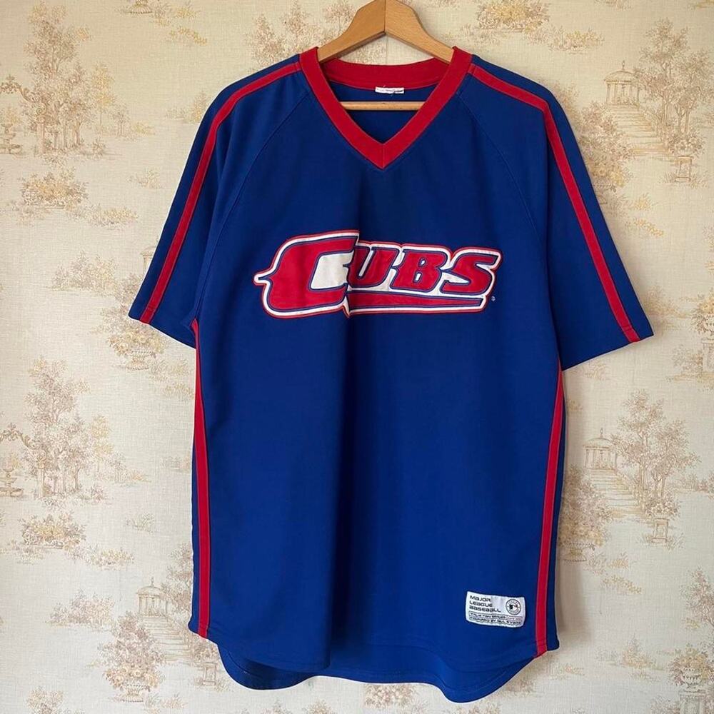 Vintage 2000s Chicago Cubs Jersey | True Fan BP Style | Size L